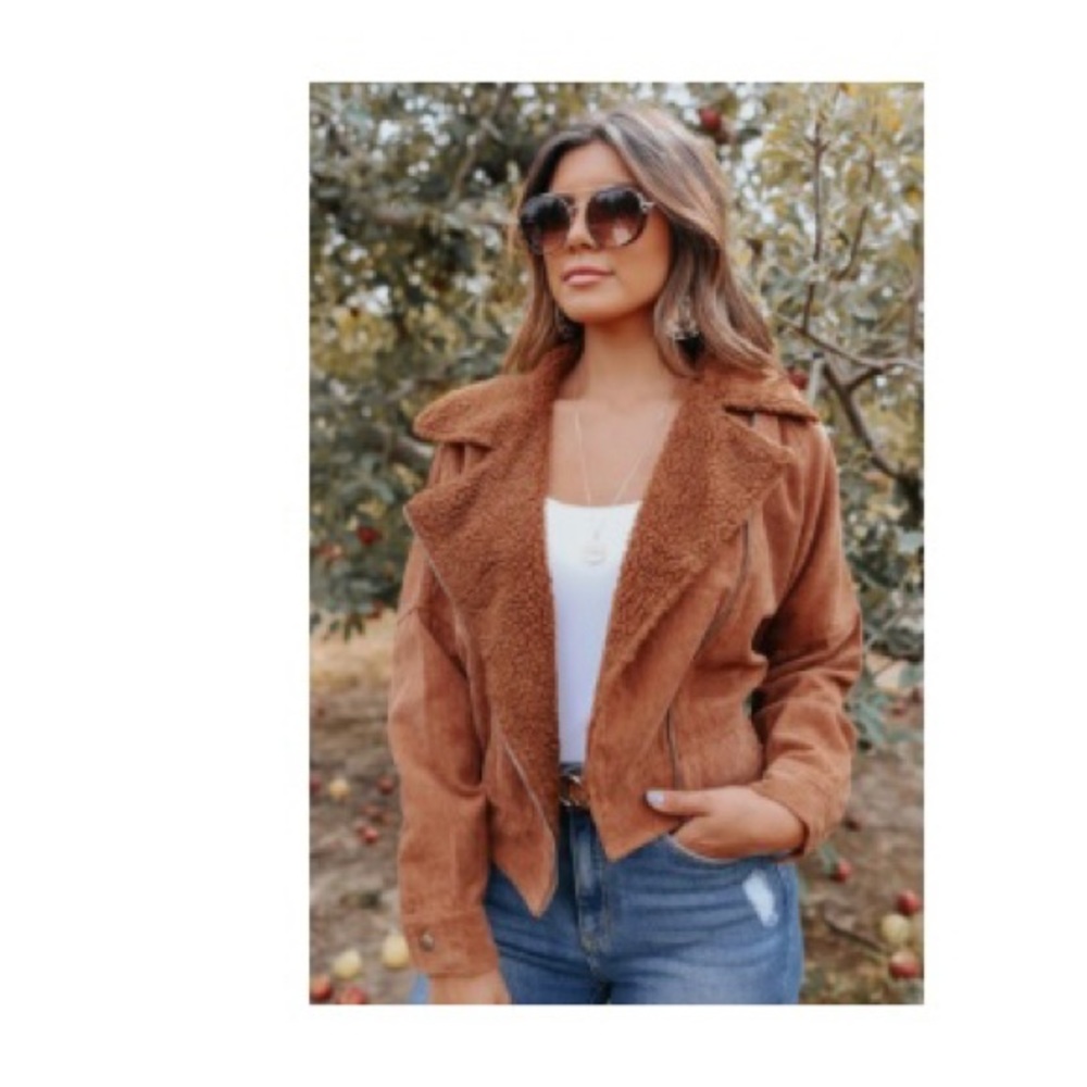 HYFVE, Arcadia Faux Fur Corduroy Jacket, Size Small